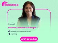 Business Compliance Manager - Germany (m/w/d) - Augsburg