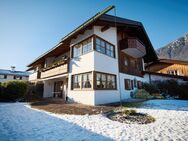 Ruhige EG-Wohnung mit 3 Zimmern und wunderbarem Bergblick inkl. Terrasse, Garten und TG-Stellplatz - Garmisch-Partenkirchen