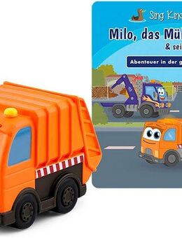 tonies Hörspielfigur Sing Kinderlieder - Milo, das Müllauto-Kind & seine Freunde