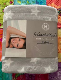 Wohndecke Kuscheldecke XXL 180x220 cm Neu Sterne - Remscheid