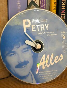 Quarzuhrwerk mit CD von Wolfgang Petry - Mechernich