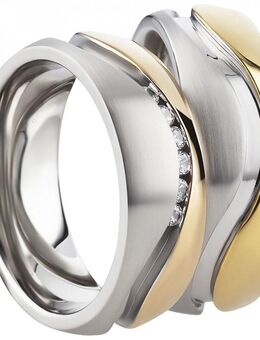 Romantische Partnerringe AB2840-AB2841 - Aholming