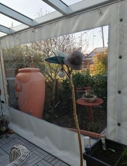 Terrassenfolie mit Fenster - Steinfurt