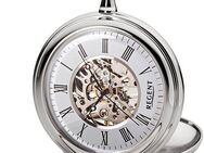 Regent Taschenuhr P700, (Set, 2-tlg., mit Kette), Herrenuhr, Handaufzug, Acrylglas