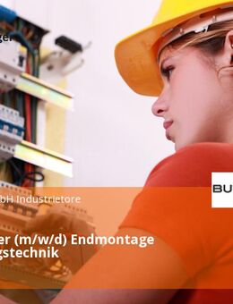 Vorarbeiter (m/w/d) Endmontage Steuerungstechnik - Unterroth