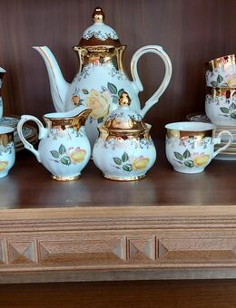 Kaffeeservice 24 Karat Gold - Bad Wildbad Zentrum