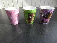 Sie liebt mich, sie liebt mich nicht + Er liebt mich, er liebt mich nicht + mini Zicke! 3 Gilde Porzellan Becher, Tassen, Mugs zus. 7,- - Flensburg