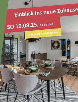 3-ZIMMER ETW MIT GARTENANTEIL - "WOHNEN IM PARK" IN LANGENAU - Langenau