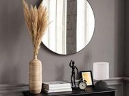 MIRRORS AND MORE Dekospiegel Mila (1-St), Wandspiegel, rund, Ø 50 cm, lackiertes Metall