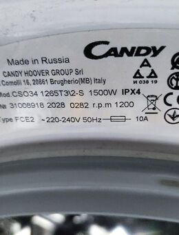 Candy Waschmaschine - Duisburg