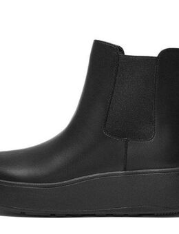 Fitflop F-MODE Chelseaboots Plateaustiefelette, Schlupfstiefel mit Stretcheinsatz zum Schlupfen