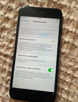 iPhone 7 128GB schwarz - Donauwörth