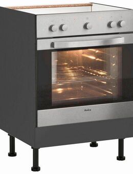 wiho Küchen Herdumbauschrank Simi 60 cm breit, mit verstellbaren Füßen, ohne Arbeitsplatte