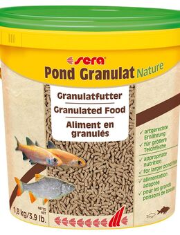Sera Pond Granulat Nature - 10 l