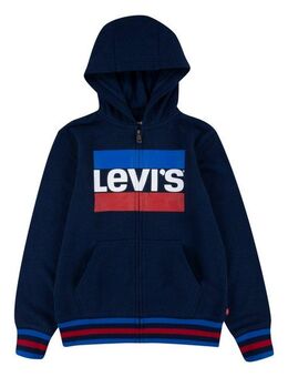 Levi's® Kids Kapuzensweatjacke mit gestreiften Bündchen, for BOYS