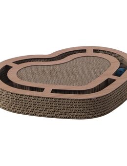 Flamingo Kratzspielzeug Poro Braun - L 42,5 x B 33,5 x H 5,5 cm