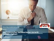 Kaufmännischer Sachbearbeiter (m/w/d) Vollzeit / Teilzeit - Balingen