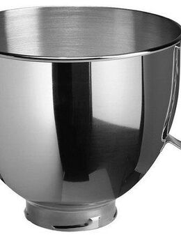 KitchenAid Küchenmaschinenschüssel 5K5THSBP, Edelstahl, passend für KitchenAid-Modelle mit 4,8 Liter Schüssel