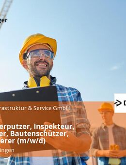 Maurer, Verputzer, Inspekteur, Betonbauer, Bautenschützer, Betonsanierer (m/w/d) - Donaueschingen