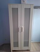 Kinderzimmer Schrank und Babybett in 08451