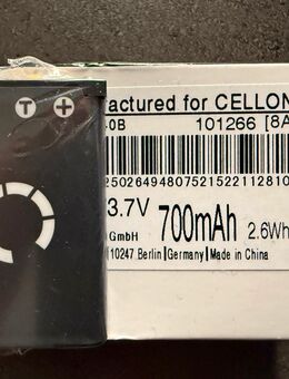 Akku Cellonic 700mAh 3,7V für Nikon Coolpix Kameras, Neu + OVP - Lottstetten