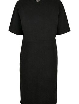 URBAN CLASSICS Shirtkleid Urban Classics Damen Ladies Organic Oversized Slit Tee Dress (1-tlg)