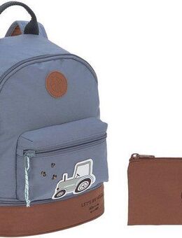 LÄSSIG Kinderrucksack Adventure, Tractor, Mini Backpack, PETA-approved vegan