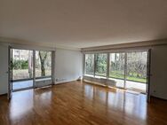Thalkirchen/Solln, exklusive 3-ZKB-Erdgeschosswohnung, ca. 115 m² Wfl., Parkett, Gäste-WC, große Terrasse, ruhig - München