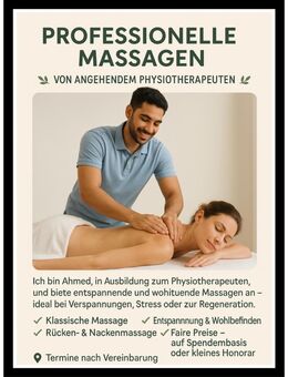 Biete Massage Rücken, Bein , Gesicht und ganz Körper - Rheine