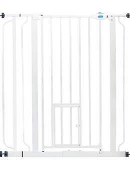 Carlson Absperrgitter Pet Gate extra hoch mit Katzentür - Höhe 91,44 cm, Breite 73,66 bis 92,71 cm