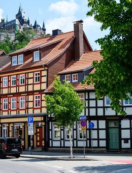 Fachwerkhaus mit Kamin+Garten, Wfl.300 m² +Altersvorsorge im Ensemble in bester Lage von Wernigerode - Wernigerode