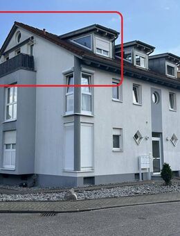 Charmante 2-Zimmer-Dachgeschosswohnung mit Balkon in Waldrandnähe - Top vermietet in KA-Neureut - Karlsruhe