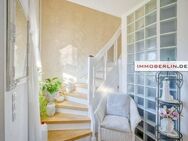 IMMOBERLIN.DE - Sehr angenehmes Haus mit Sonnengarten & Garage in familiärer Lage - Berlin