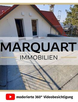 PROVISIONSFREI: Hochwertige Maisonettewohnung, große Terrasse und freier Weitblick - Bad Bocklet