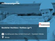 Bauleiter Hochbau / Rohbau (gn*) - Weida