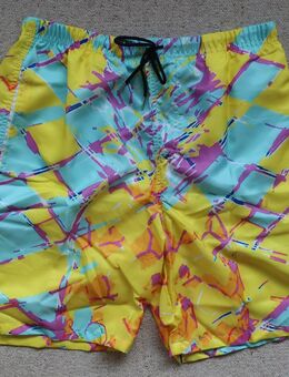Belongtu Pineapple Summer Beach Boardshorts Badehose gelb blau orange violett L - Niddatal