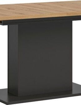 INOSIGN Esstisch Motus, ausziehbar 150 -190 cm, inklusive 40 cm Einlegeplatte (Set, 1-St), Säulengestell mit Bodenplatte, Tisch, Küchentisch, Esszimmer, Küche