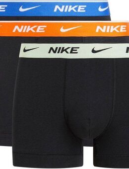 NIKE Underwear Trunk TRUNK 3PK (Packung, 3-St., 3er) mit farbigem NIKE Logo-Elastikbund
