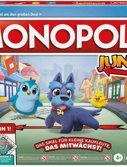 Hasbro Spiel Monopoly Junior 2in1, Made in Europe