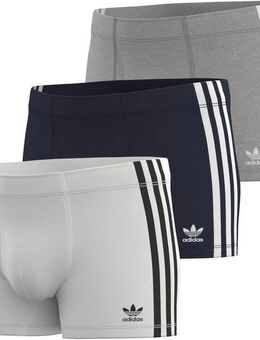 adidas Originals Boxer Comfort Flex Cotton (3er Pack) schnelltrocknend, mit Eingriff, atmungsaktiv, Baumwollmix, elastisch