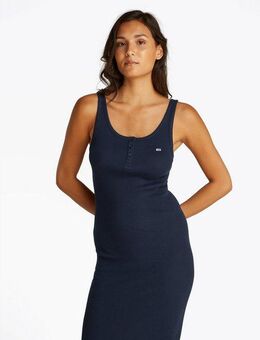 Tommy Jeans Jerseykleid TJW BUTTON TANK DRESS mit Knopf