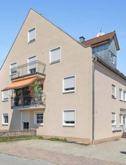 Ansprechende 3 Zimmer-Dachgeschoss-Wohnung mit Südbalkon und Dachstudio - Nandlstadt