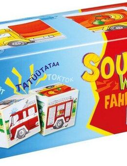 Kosmos Greifspielzeug Soundwürfel Fahrzeuge