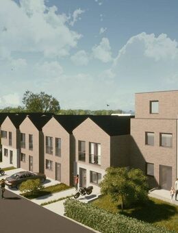 Modernes und Nachhaltiges Reihenendhaus in der Nachbarschaft zum Bagnopark in Burgsteinfurt - Steinfurt