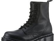 DR. MARTENS 1460 Pascal Mono Schnürboots, Schnürschuh, Festival, Stiefelette mit praktischer Schnürung