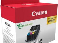 Canon CLI-551 C/M/Y/BK Multipack Tintenpatrone (Packung, 4-tlg)