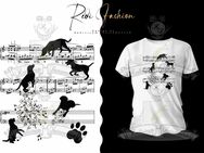 T-Shirt Labrador Noten Hunde Musiker Geschenk - Sebnitz Zentrum