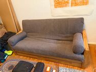 Futon Sofa / Bett Eiche massiv ausziehbar mit Bettkasten - €990 (Charlottenburg) - Berlin Charlottenburg-Wilmersdorf
