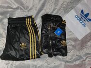 Adidas Firebird Chile 62 Anzug Suit Jacke Hose Leder Glanz Gold Tracksuit - Hamburg