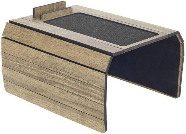 Maximex Tablett Multi, MDF, Multifunktions-Sofa-Tablett mit Halterung für Smartphone und Tablet - 
